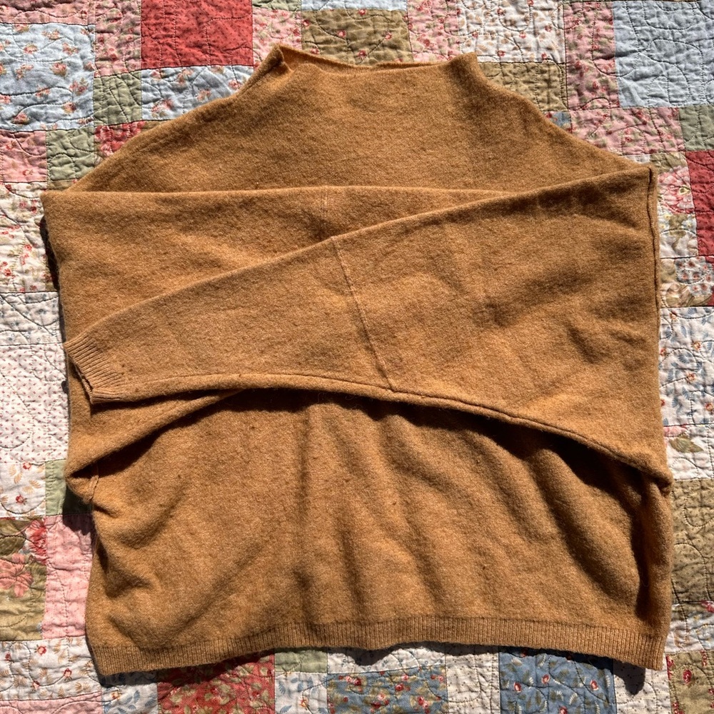 Womens Free People cashmere low turtleneck